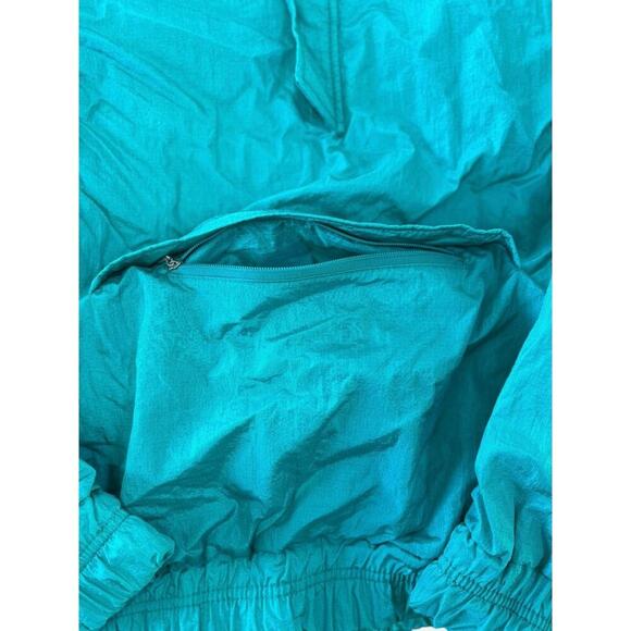 Arctic Cat Vintage 90's Windbreaker Light Weight Jacket Teal Size Small - Picture 5 of 8